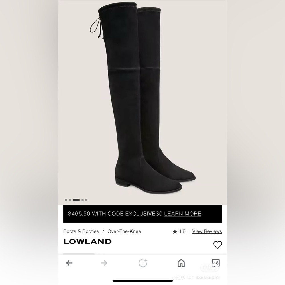 Stuart Weitzman lowland boots